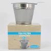 Hamburger Teespeicher Edelstahlfilter mit Abtropfschale, L Discount