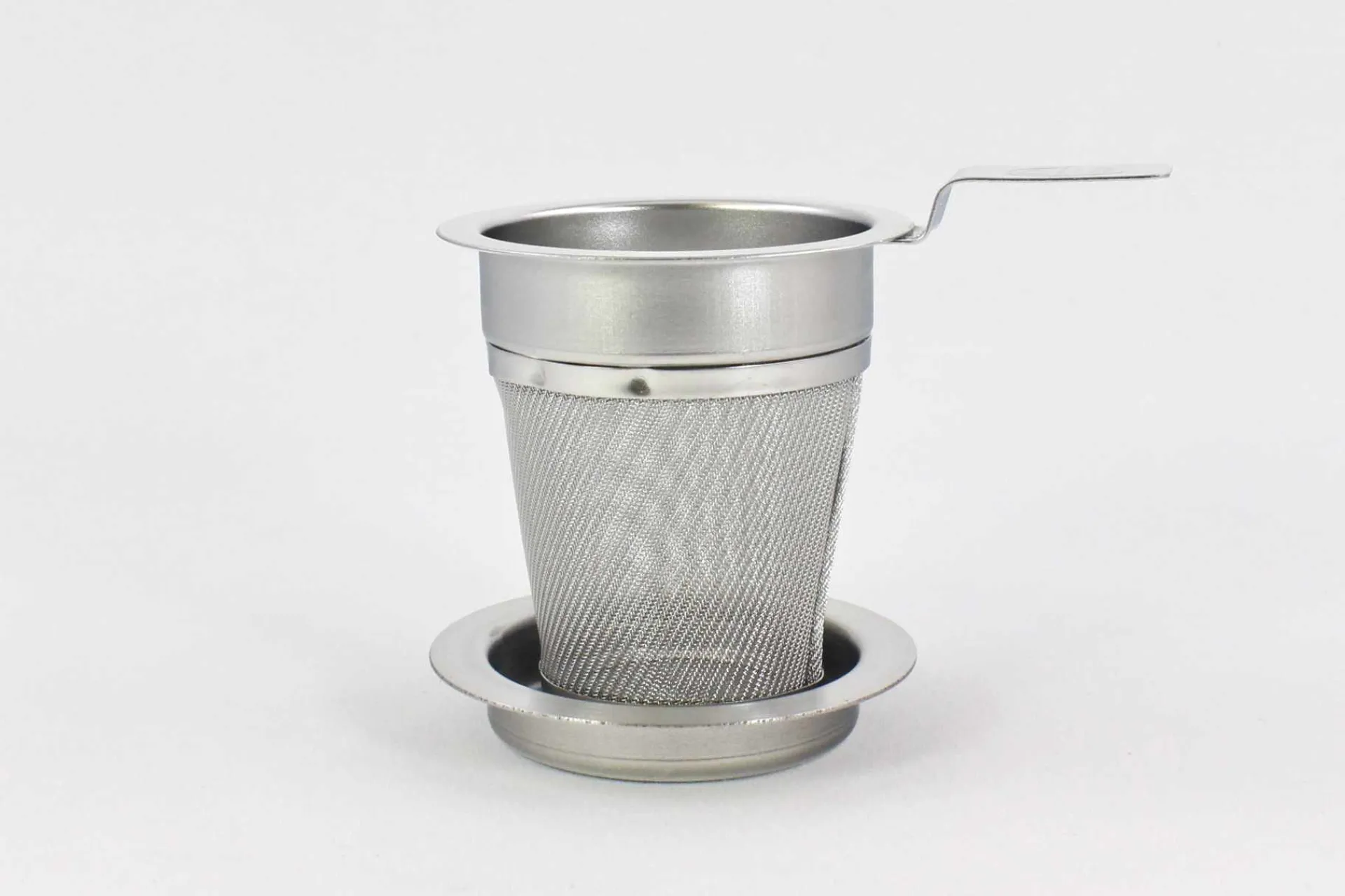 Hamburger Teespeicher Edelstahlfilter mit Abtropfschale, XS Fashion