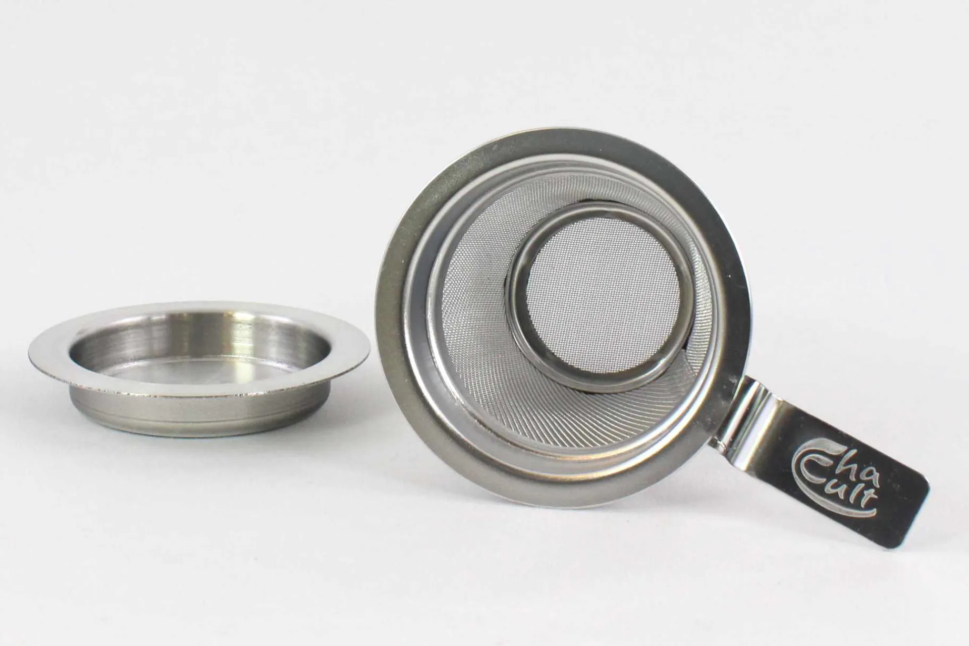 Hamburger Teespeicher Edelstahlfilter mit Abtropfschale, XS Fashion