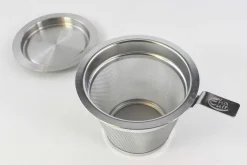 Hamburger Teespeicher Edelstahlfilter mit Abtropfschale, L Discount