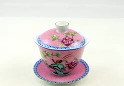 Hamburger Teespeicher Gaiwan Yazhen-Pink Sale