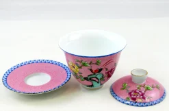 Hamburger Teespeicher Gaiwan Yazhen-Pink Sale