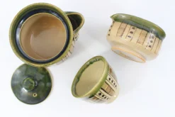 Hamburger Teespeicher Gyokuro Set Oribe, 7-teilig im Holzkasten Outlet