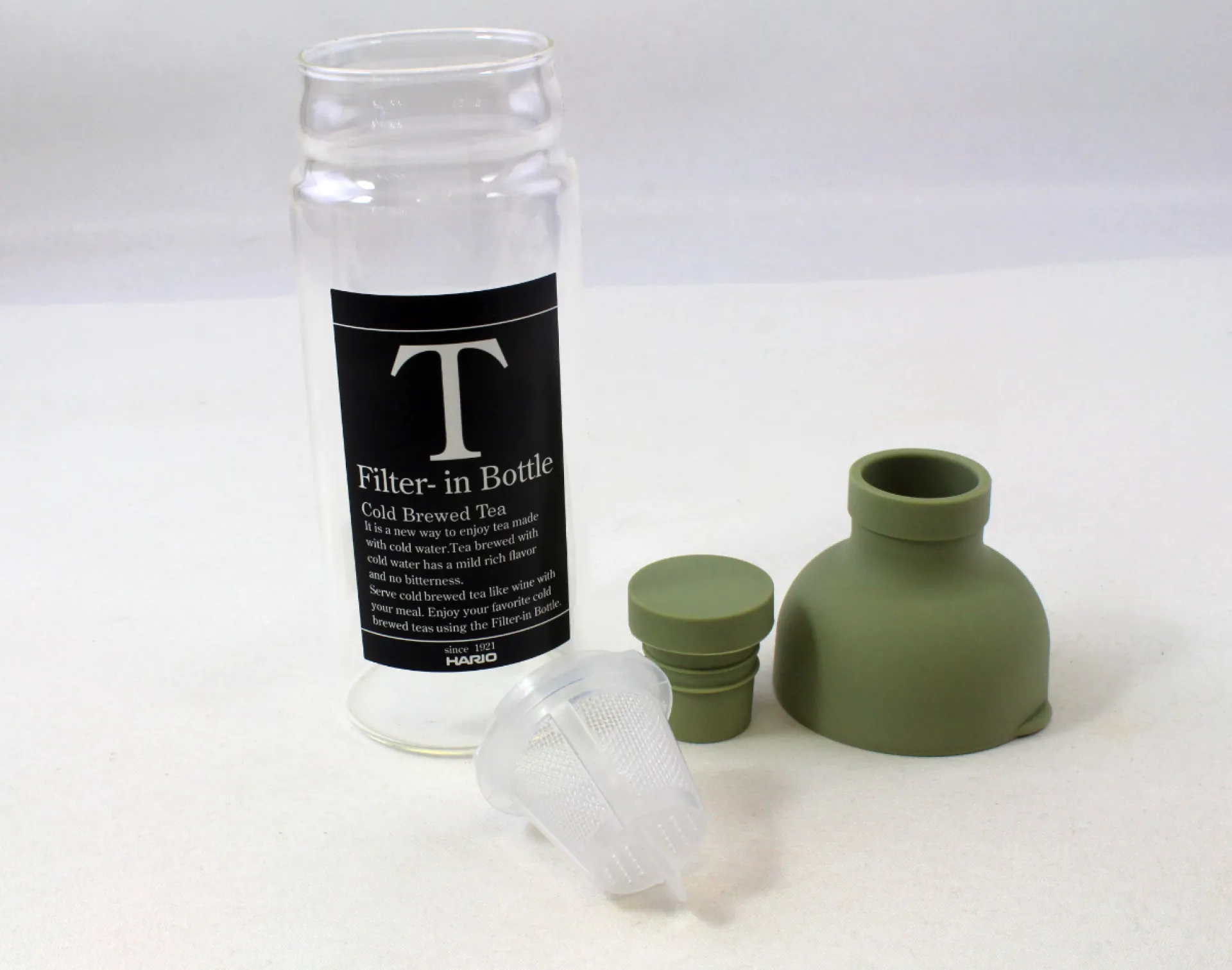 Hamburger Teespeicher Kaltaufguss Flasche Rauchgrün, 300 ml Fashion