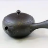 Hamburger Teespeicher Kyusu, Handarbeit, Tokuta Fujita, dunkel, gold-gefleckt, 160ml Outlet