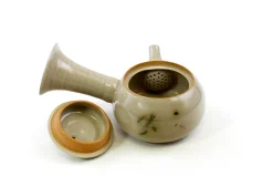 Hamburger Teespeicher Kyusu von Ninah Kim, ca. 120 ml, glasiertes Steinzeug Discount