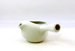 Hamburger Teespeicher Tea Instructor Kyusu, offen, weiß Outlet