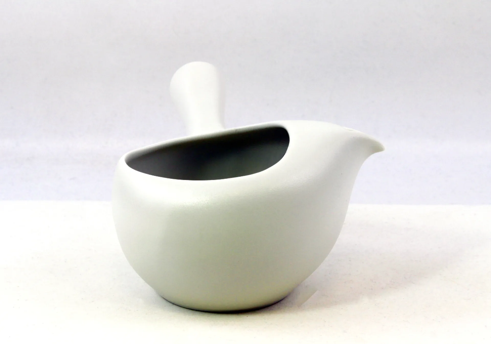 Hamburger Teespeicher Tea Instructor Kyusu, offen, weiß Outlet
