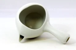 Hamburger Teespeicher Tea Instructor Kyusu, offen, weiß Outlet