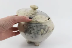 Hamburger Teespeicher Teebehälter Raku, groß Clearance