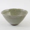 Hamburger Teespeicher Trinkschale, Handarbeit von Jiří Duchek mit Celadon-Glasur Hot