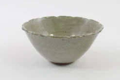 Hamburger Teespeicher Trinkschale, Handarbeit von Jiří Duchek mit Celadon-Glasur Outlet