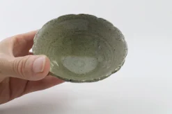 Hamburger Teespeicher Trinkschale, Handarbeit von Jiří Duchek mit Celadon-Glasur Outlet