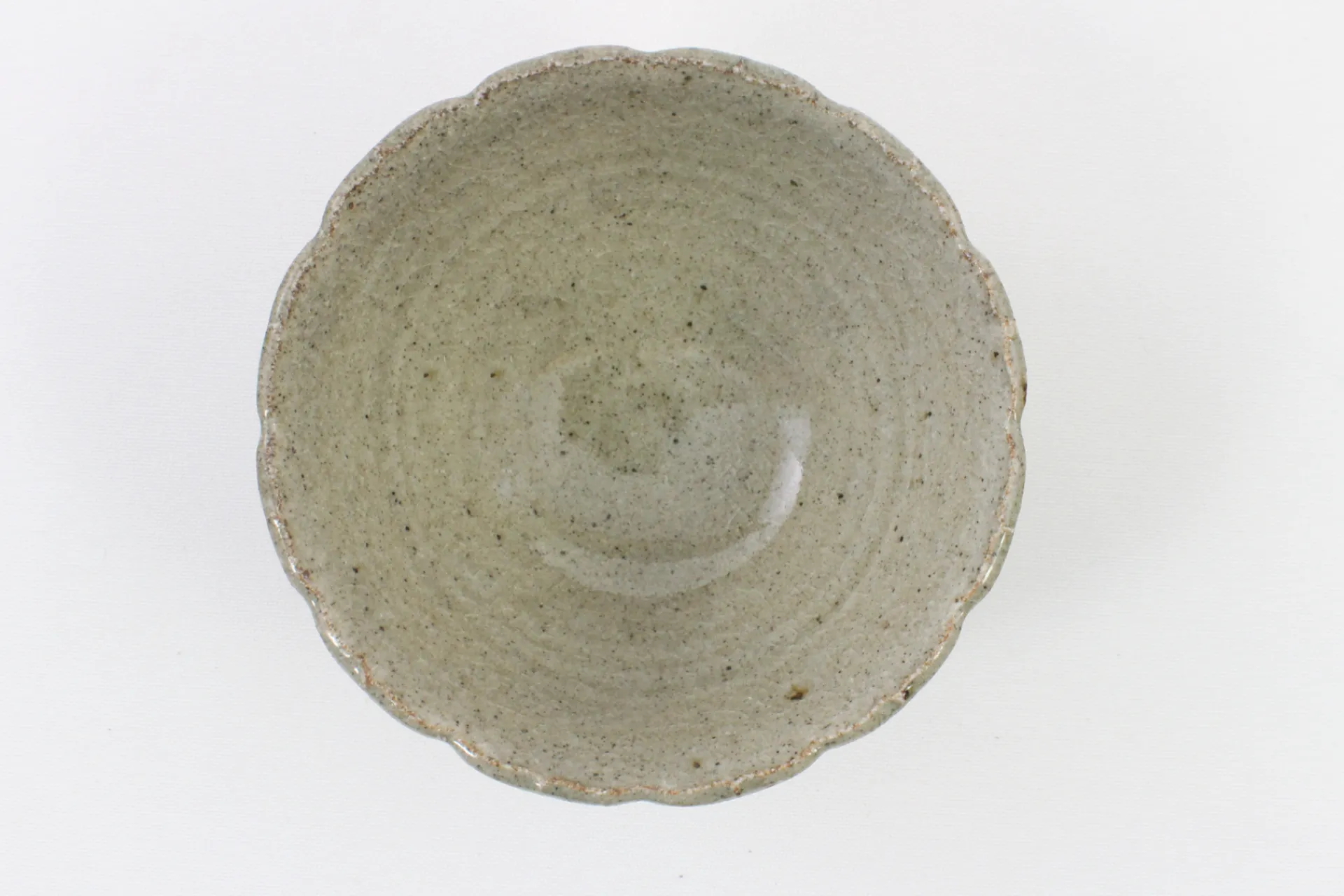 Hamburger Teespeicher Trinkschale, Handarbeit von Jiří Duchek mit Celadon-Glasur Outlet